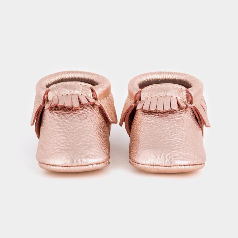 Freshly Picked Rose Gold sz 5 mocs - brand new